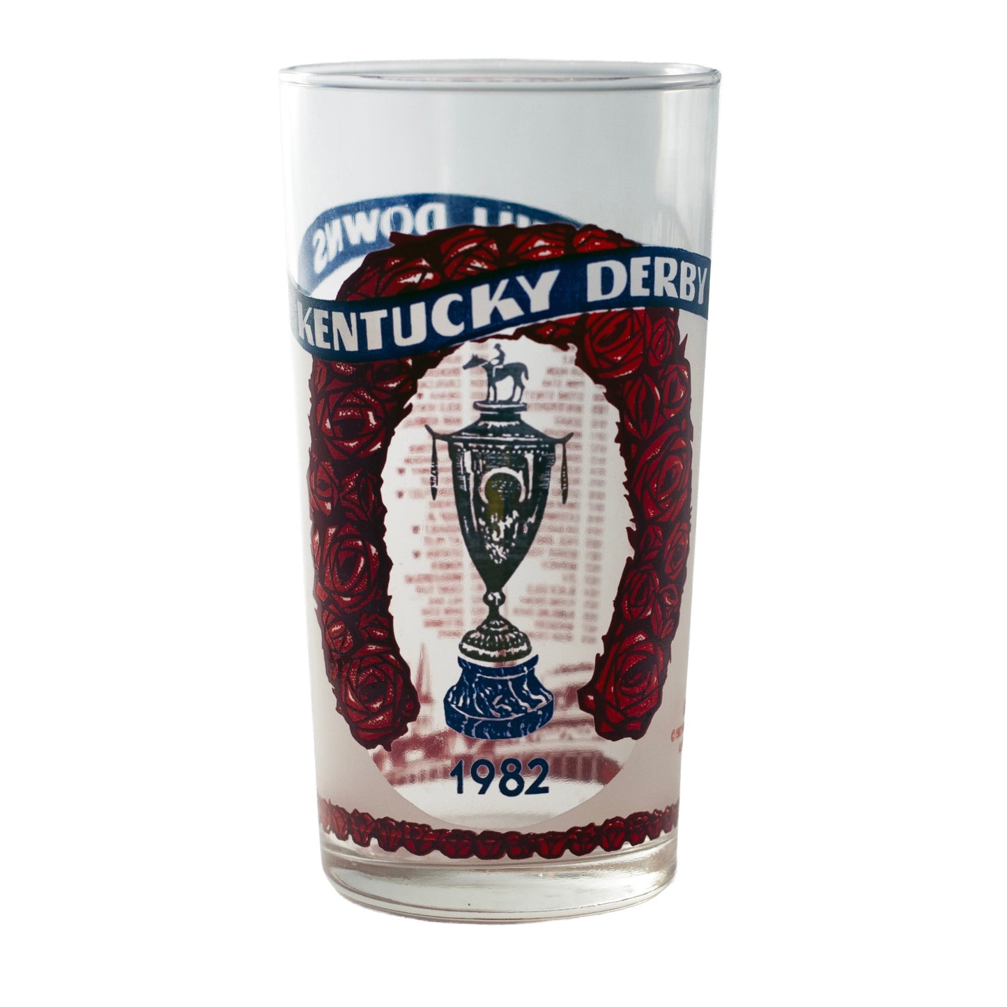 1982_Kentucky_Derby_Glass_108
