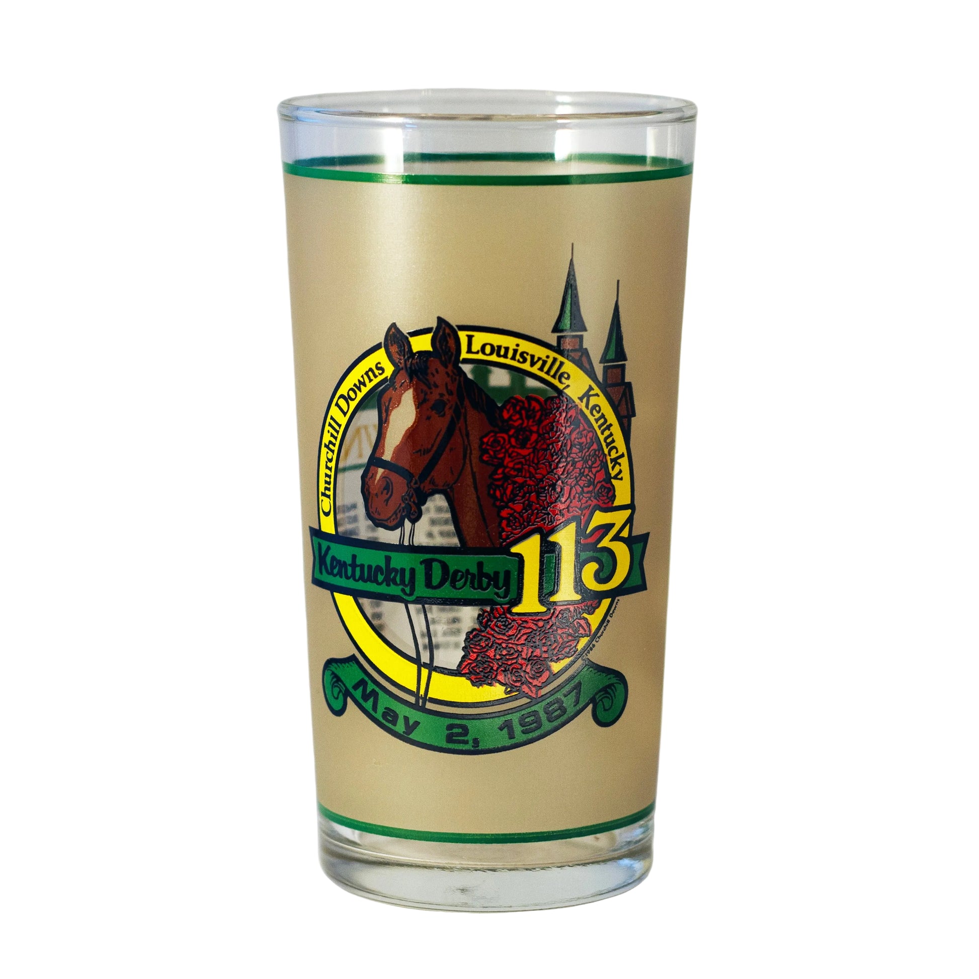 1987 Kentucky Derby Glass #113