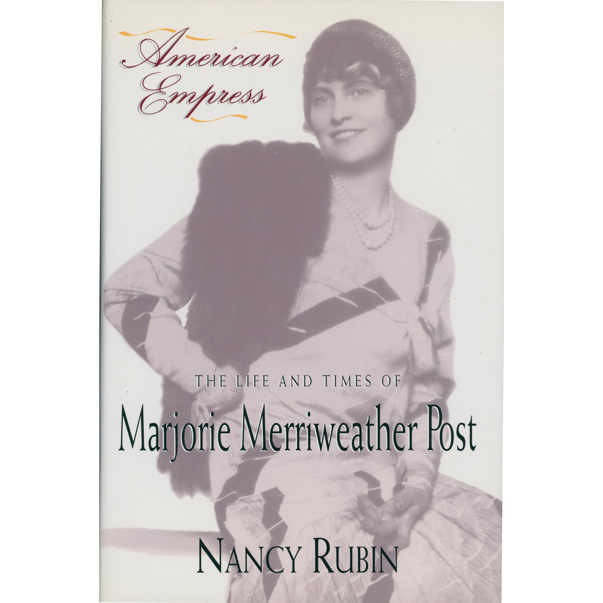 Biography of Marjorie Merriweather Post, cereal heiress, philanthropist, and owner of Mar-a-Lago. Near mint with dust jacket. Dust Jacket Front Cover.