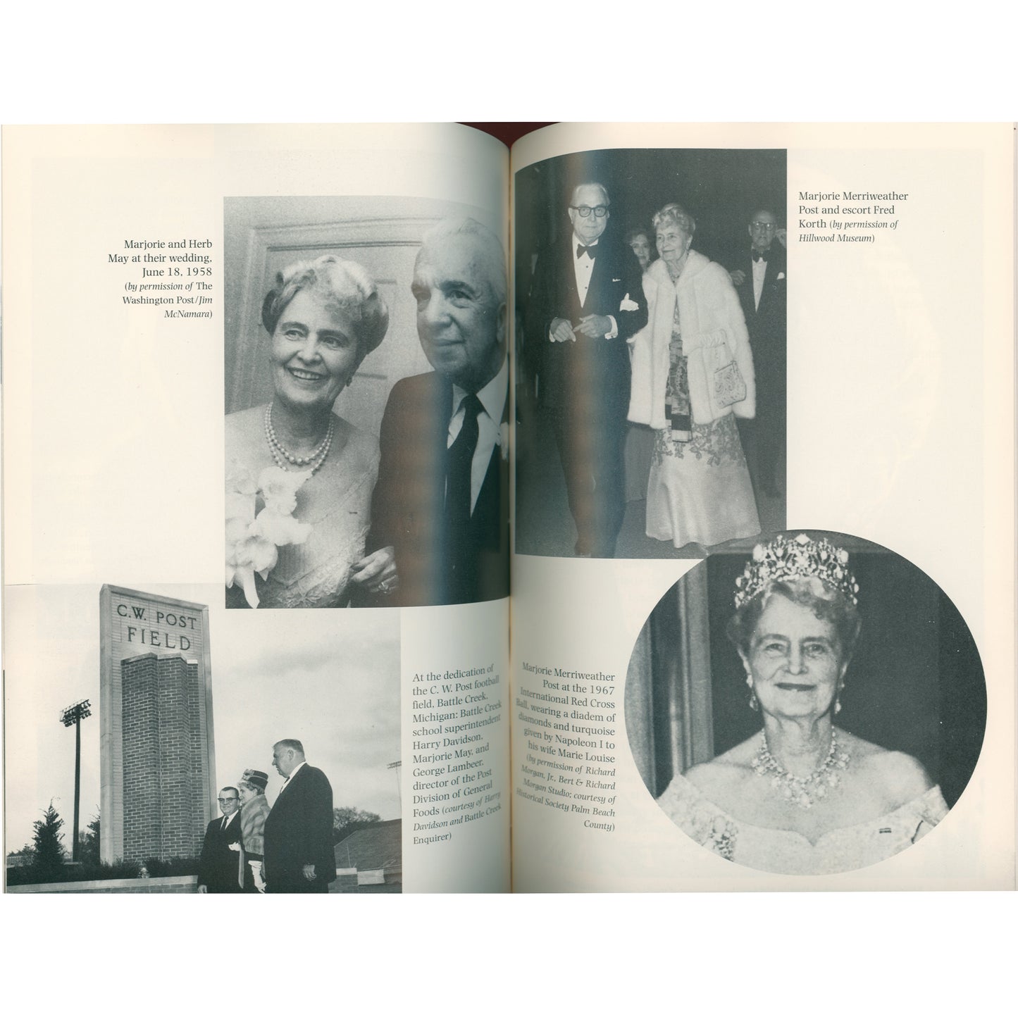Biography of Marjorie Merriweather Post, cereal heiress, philanthropist, and owner of Mar-a-Lago. Near mint with dust jacket. Photographs
