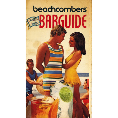 Beachcombers Happy Hour Bar Guide Southern Comfort 1970 Leaflet Front