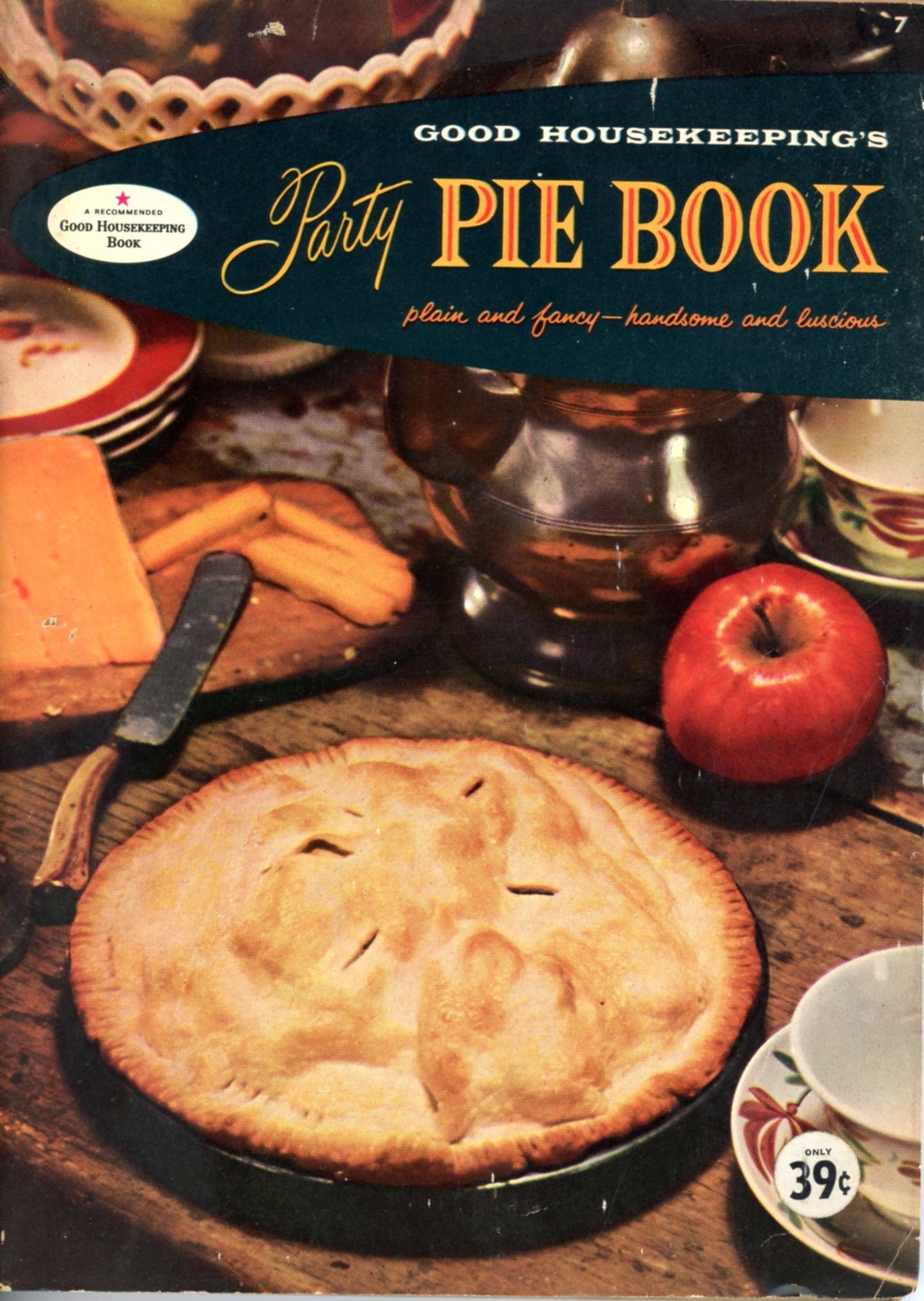 Good Housekeeping's PARTY PIE BOOK Vintage Recipe Booklet ©1958