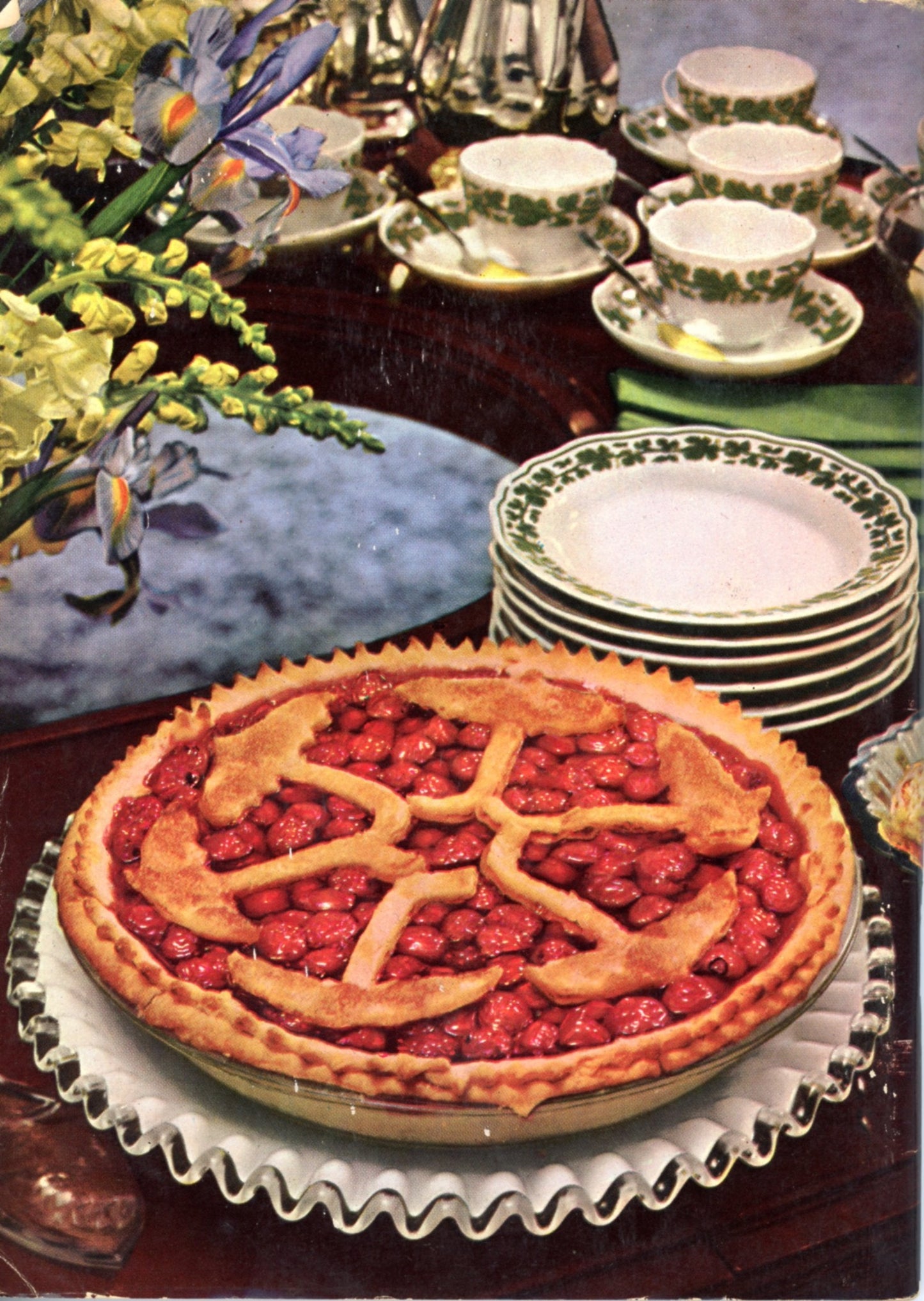 Good Housekeeping's PARTY PIE BOOK Vintage Recipe Booklet ©1958