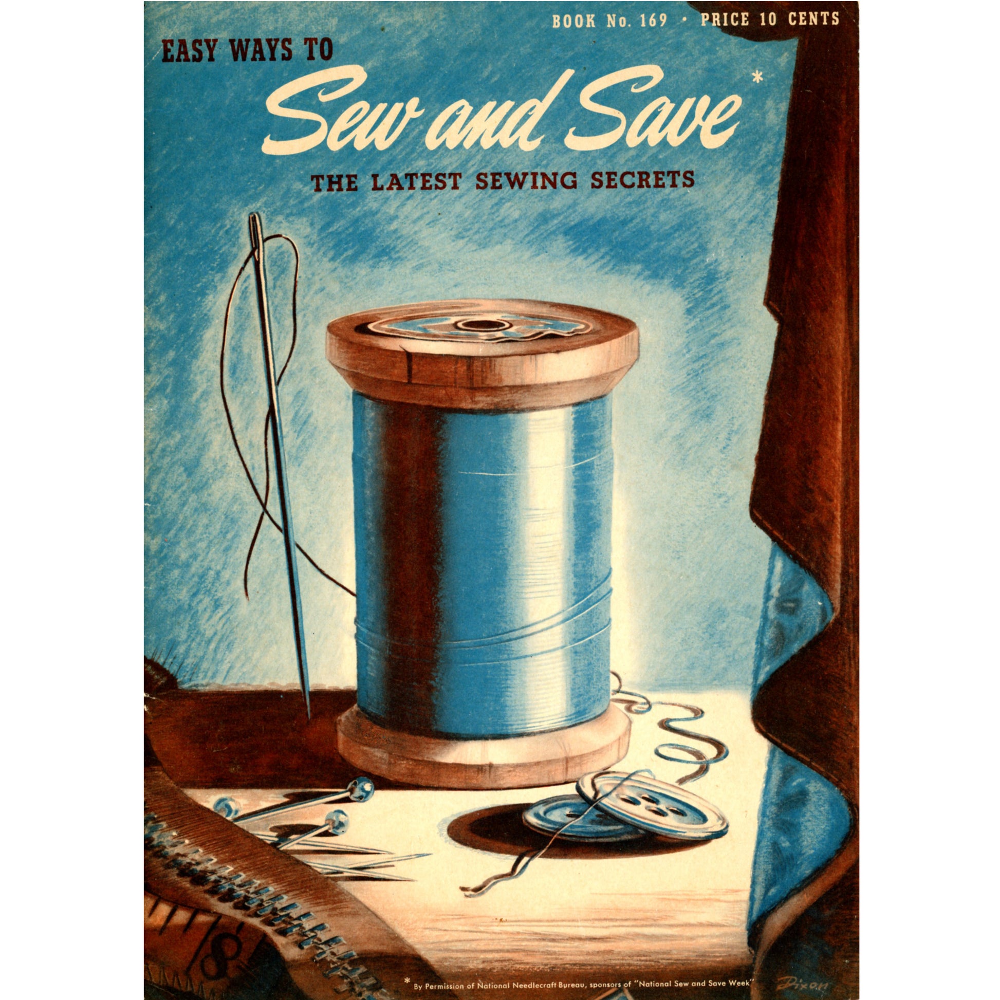 1941 Easy Ways to Sew and Save – Spool Cotton Sewing Guide
