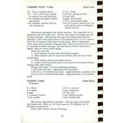 Livre de Recettes Préférées – Église Méthodiste Unie St. Andrew - Florissant, Missouri (1983)