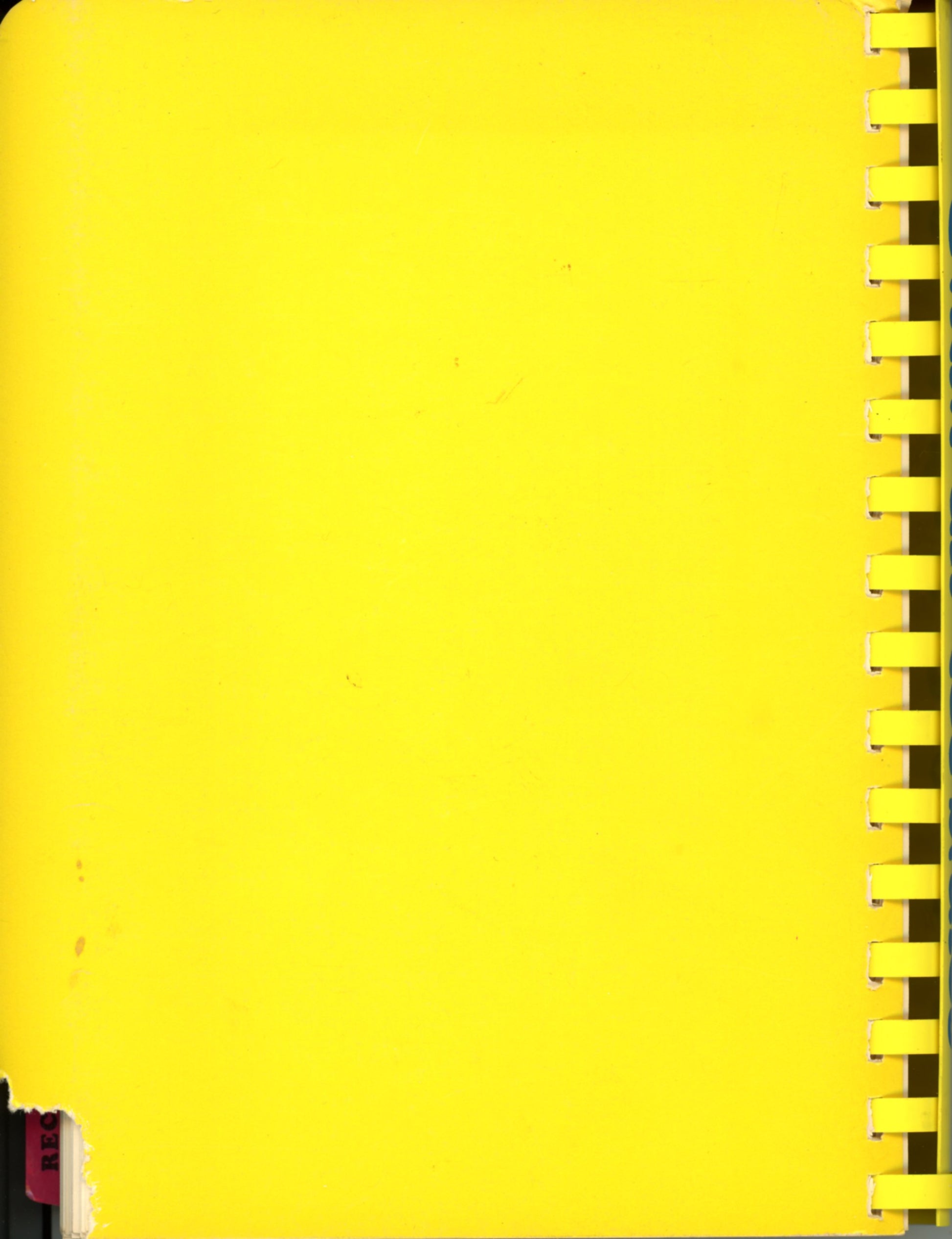 CINCINNATI CELEBRATES Cooking & Entertaining | Junior League of Cincinnati ©1974 1980 BACK COVER
