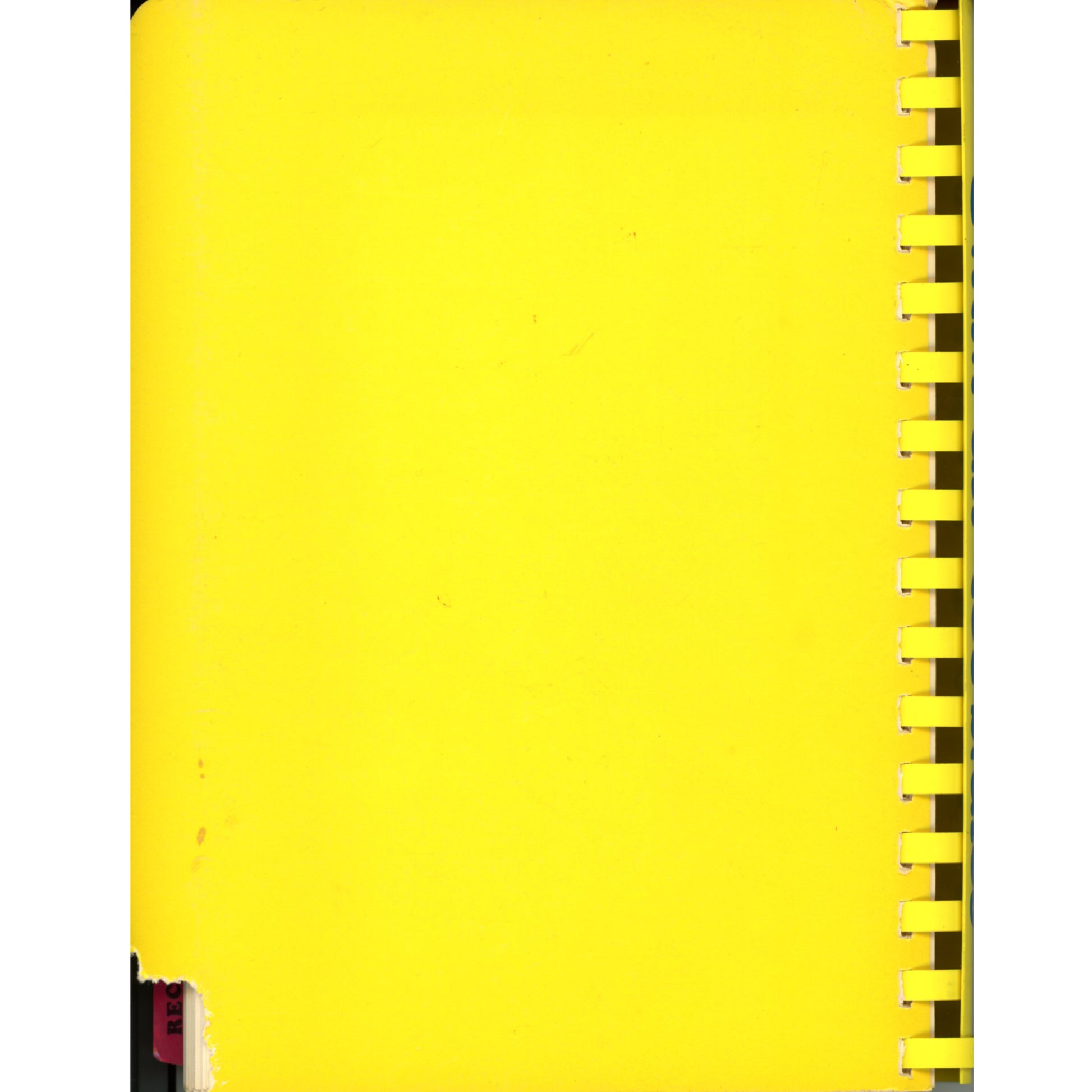 Junior League of Cincinnati’s 1980 “Cincinnati Celebrates” cookbook with menus, party ideas, and multicultural recipes. Back Cover