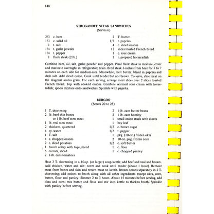 Junior League of Cincinnati’s 1980 “Cincinnati Celebrates” cookbook with menus, party ideas, and multicultural recipes.  Recipes