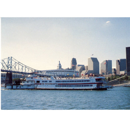 Cincinnati BB Riverboats Postcard – BB Riverboats | Chrome Era