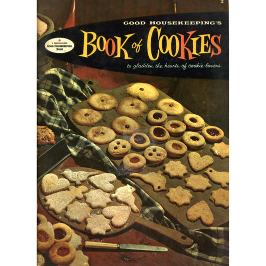 Good Housekeeping 1958 Recipe Booklets Book of Cookies Cover