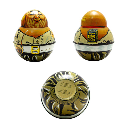Réplica de latas de tabaco Roly Poly "Dixie Queen" y "Mayo" (años 70), tres estilos