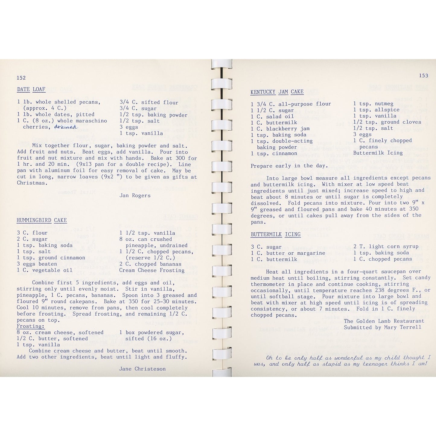 1984 Divinely Delicious community cookbook from Armstrong Chapel, Indian Hill, Ohio. 284 pages. Recipes 2