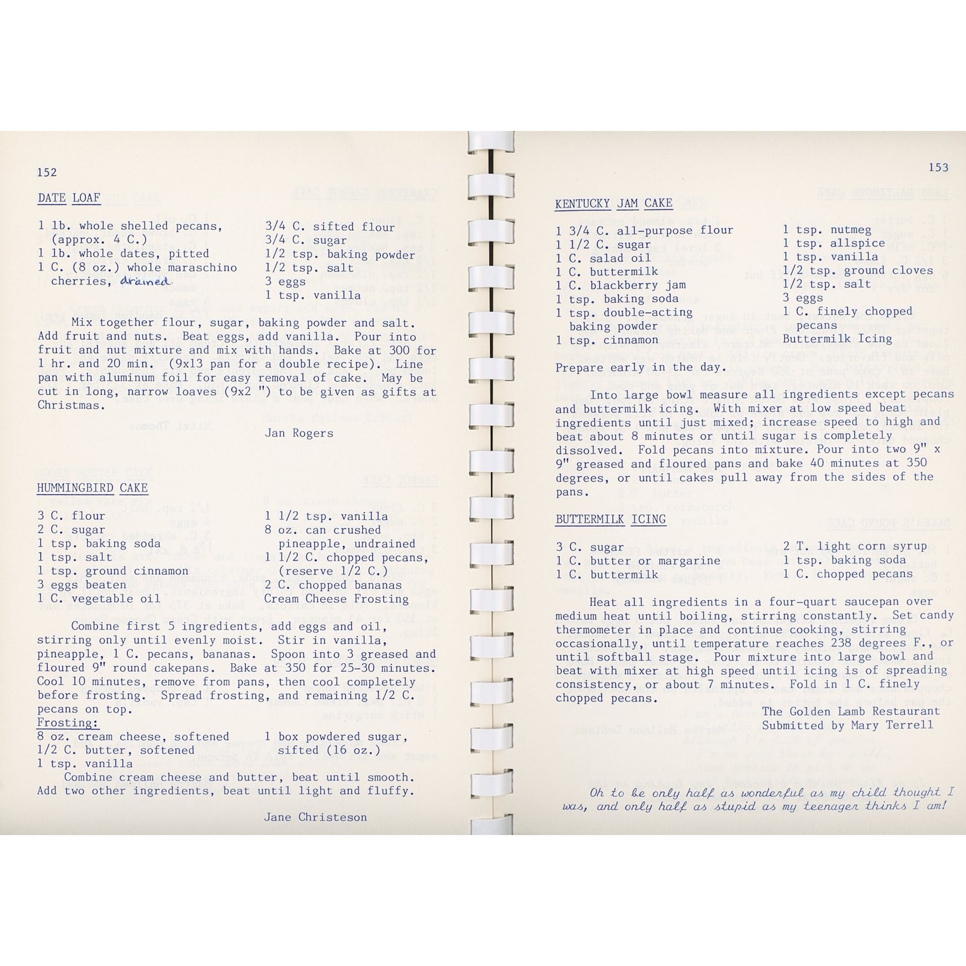 1984 Divinely Delicious community cookbook from Armstrong Chapel, Indian Hill, Ohio. 284 pages. Recipes 2
