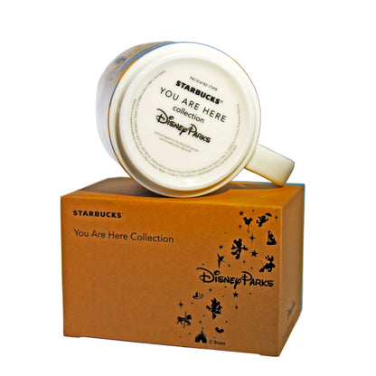 Starbucks “You Are Here” Disney Parks Mug | Walt Disney World Epcot Box and Bottom