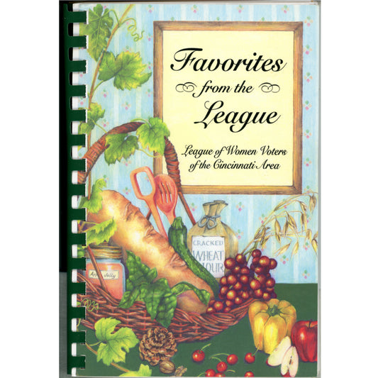Favorites from the League – League of Women Voters Cincinnati Cookbook (2001) Cover