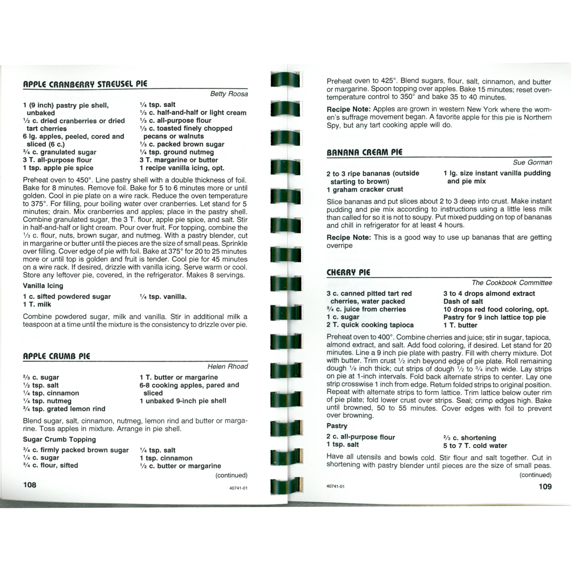 Favorites from the League – League of Women Voters Cincinnati Cookbook (2001) Recipes 2