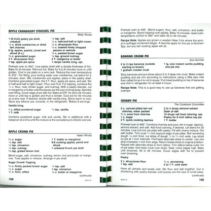 Favorites from the League – League of Women Voters Cincinnati Cookbook (2001) Recipes 2