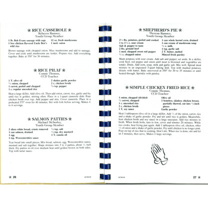 Alimentando el rebaño – Libro de cocina de la comunidad de la Iglesia Católica Holy Name (2000)