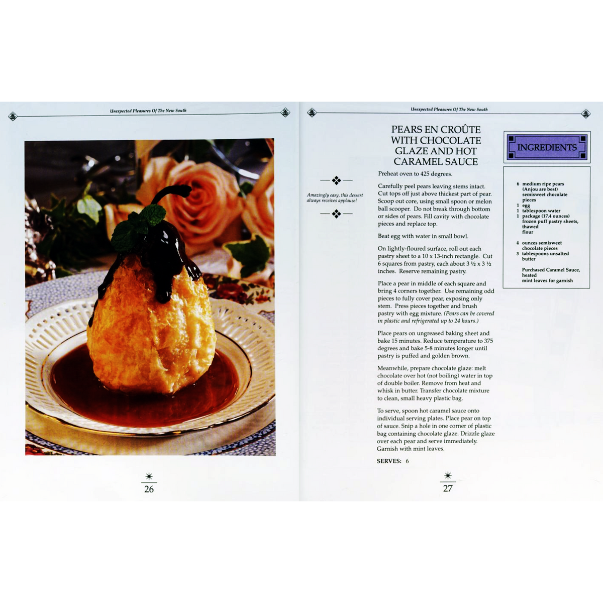 Dining by Fireflies – Junior League of Charlotte First Edition Hard Copy Recipe with Photo