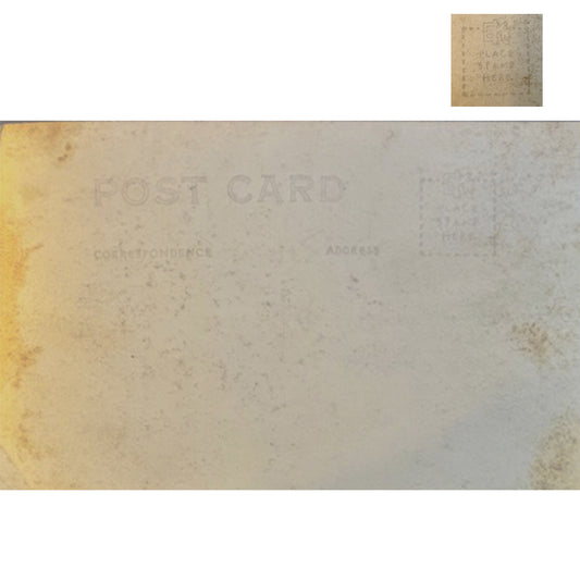 Fort Lewis Liberty Gate Tacoma WA RPPC Ellis 7310 Carte Postale Base Militaire d'Avant la Seconde Guerre Mondiale