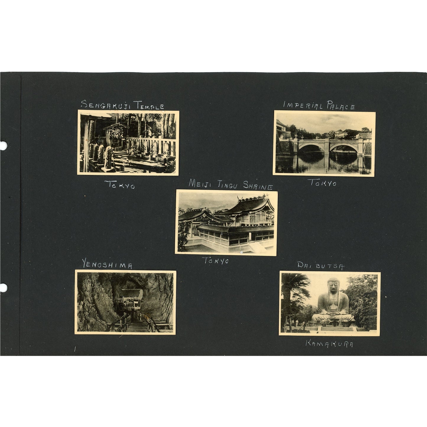 1920s Missionary Photograph Album – China & Japan Temples