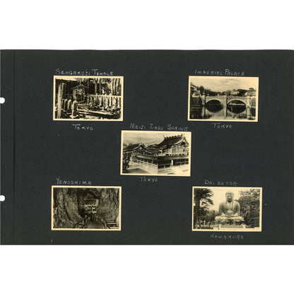 1920s Missionary Photograph Album – China & Japan Temples