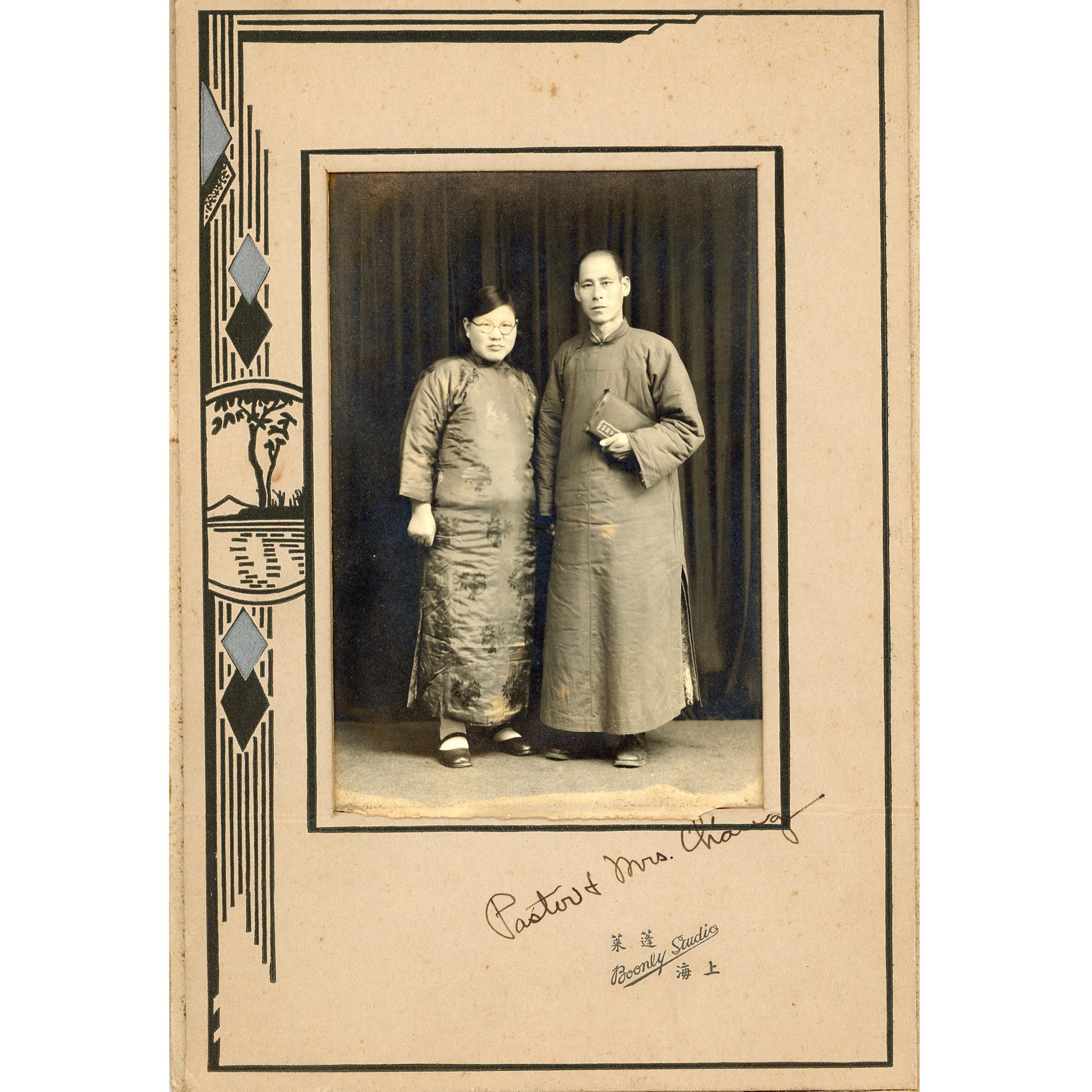 1920s Missionary Photograph Album – China & Japan Pastor & Mrs. Chang