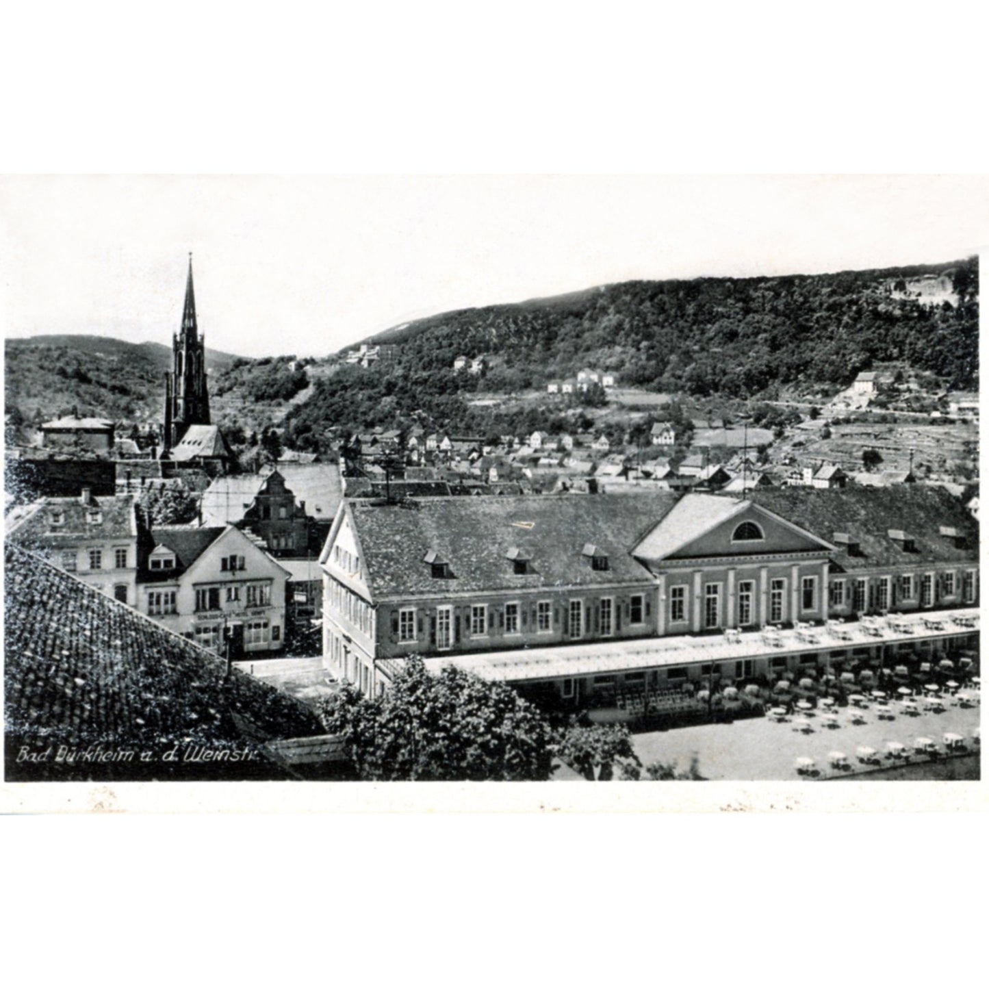 Bad Dürkheim Germany Wine Country | Aerial View | E.H.M. M/1320 