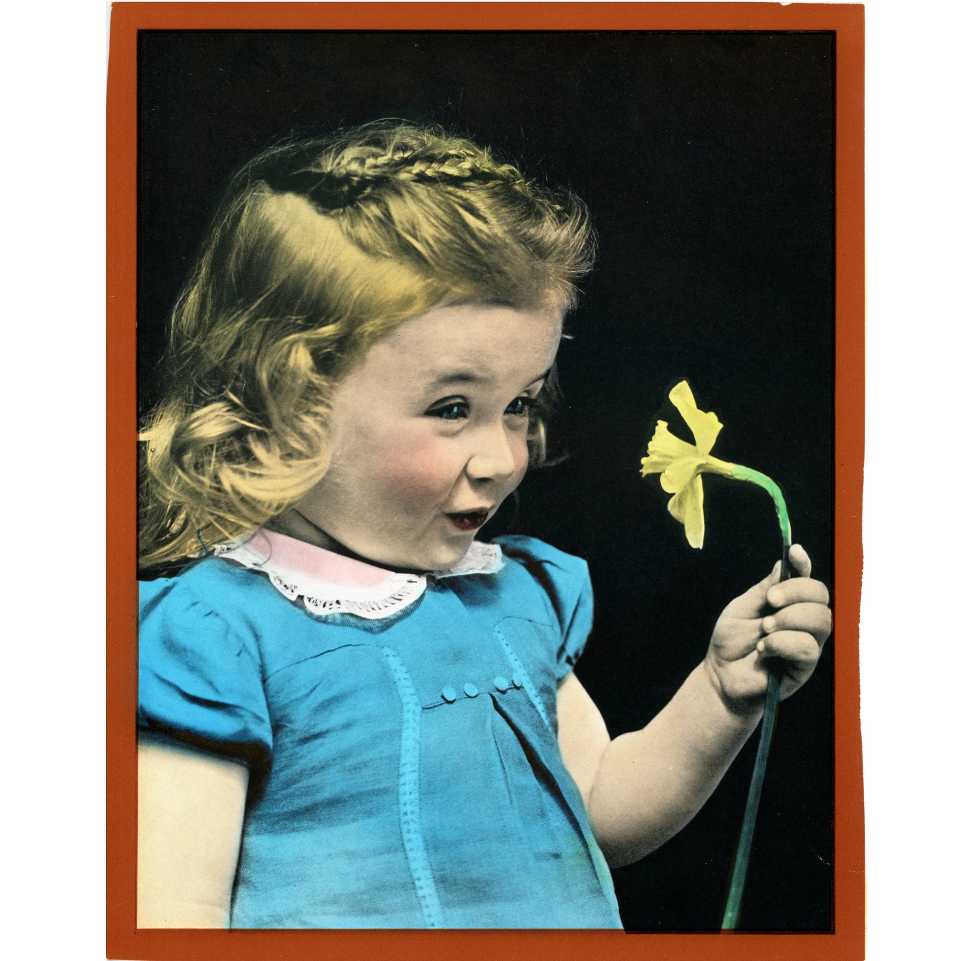 Girl with Daffodil Getty Editorial 432528259