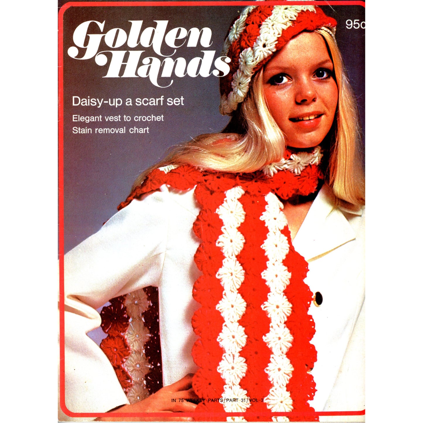 Magazine artisanal Golden Hands Volume 3 (Numéros sélectionnés) Patrons de tricot, couture et broderie vintage