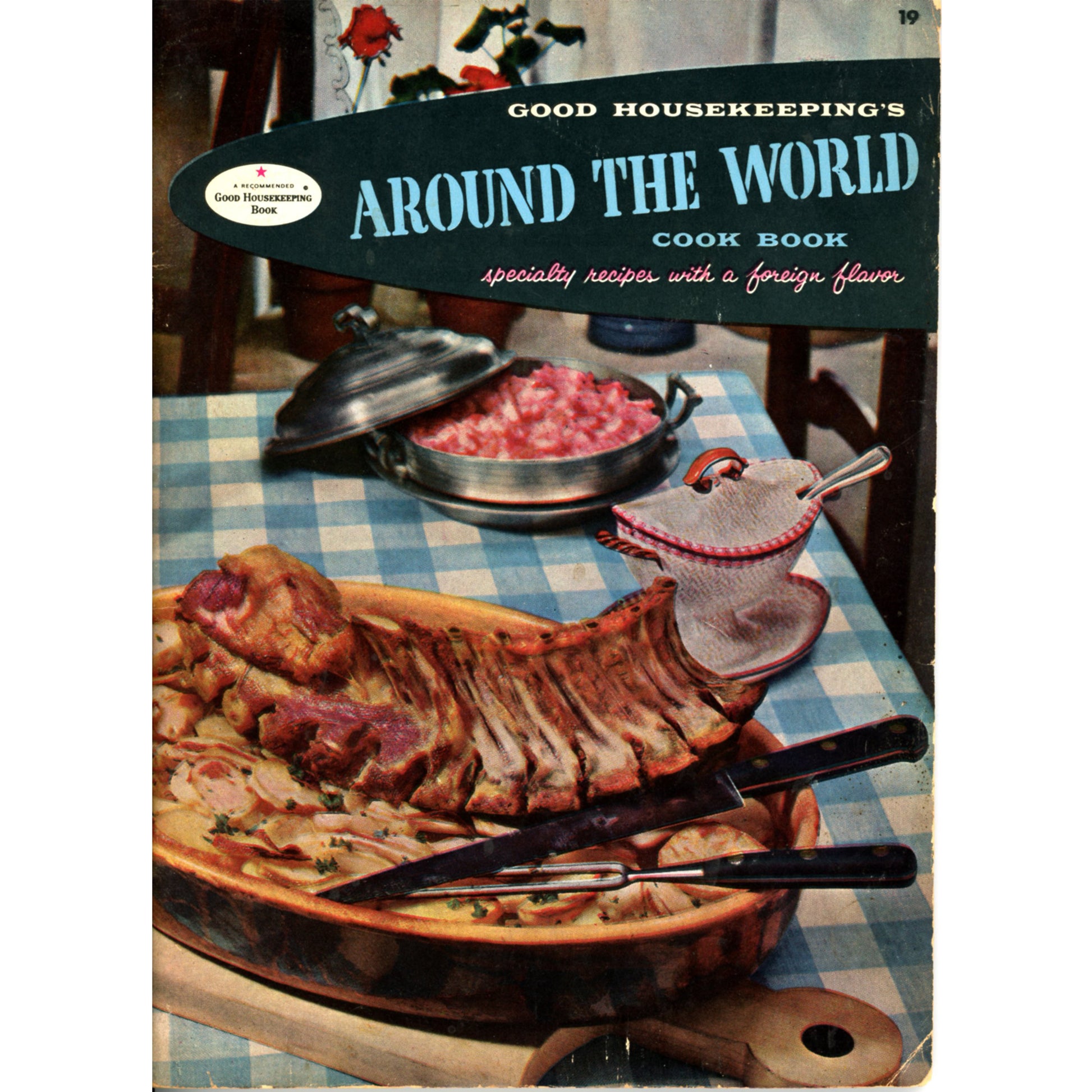 Good Housekeeping 1958 Recipe Booklets Around the World Cookbook Cover