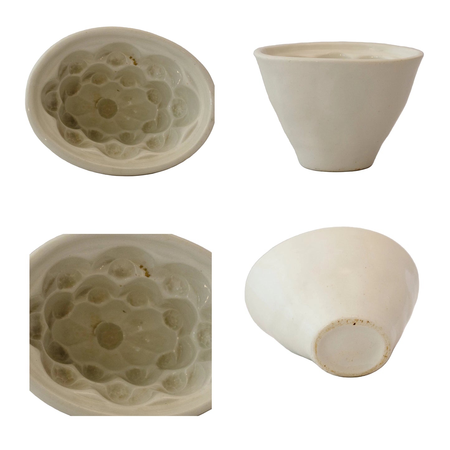 Ironstone Food Mold Gothic Cathedral Design 19th Century