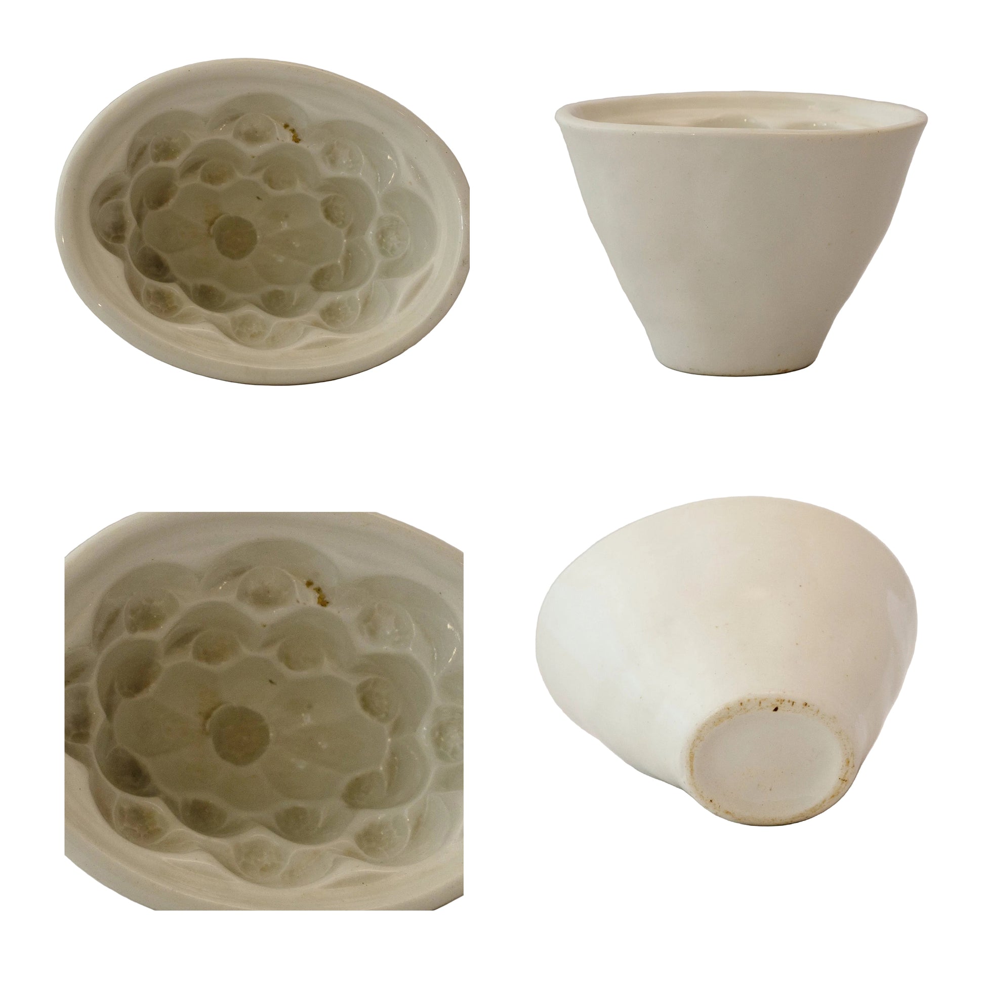 Ironstone Food Mold Gothic Cathedral Design 19th Century