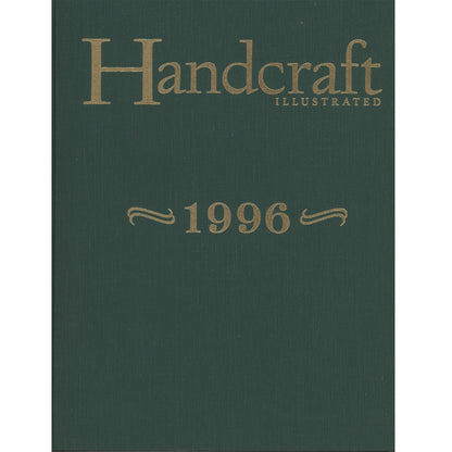 Handcraft Illustrated 1996 book or magazine cover shown front-facing against a white background. The cover is dark green with gold lettering reading 'Handcraft ILLUSTRATED' and '1996'.