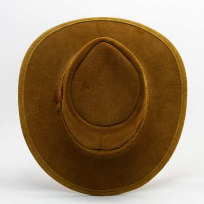 MAVERICK Aussie Gambler Style Cowboy Hat by OUTBACK TRADING Circa 1980s