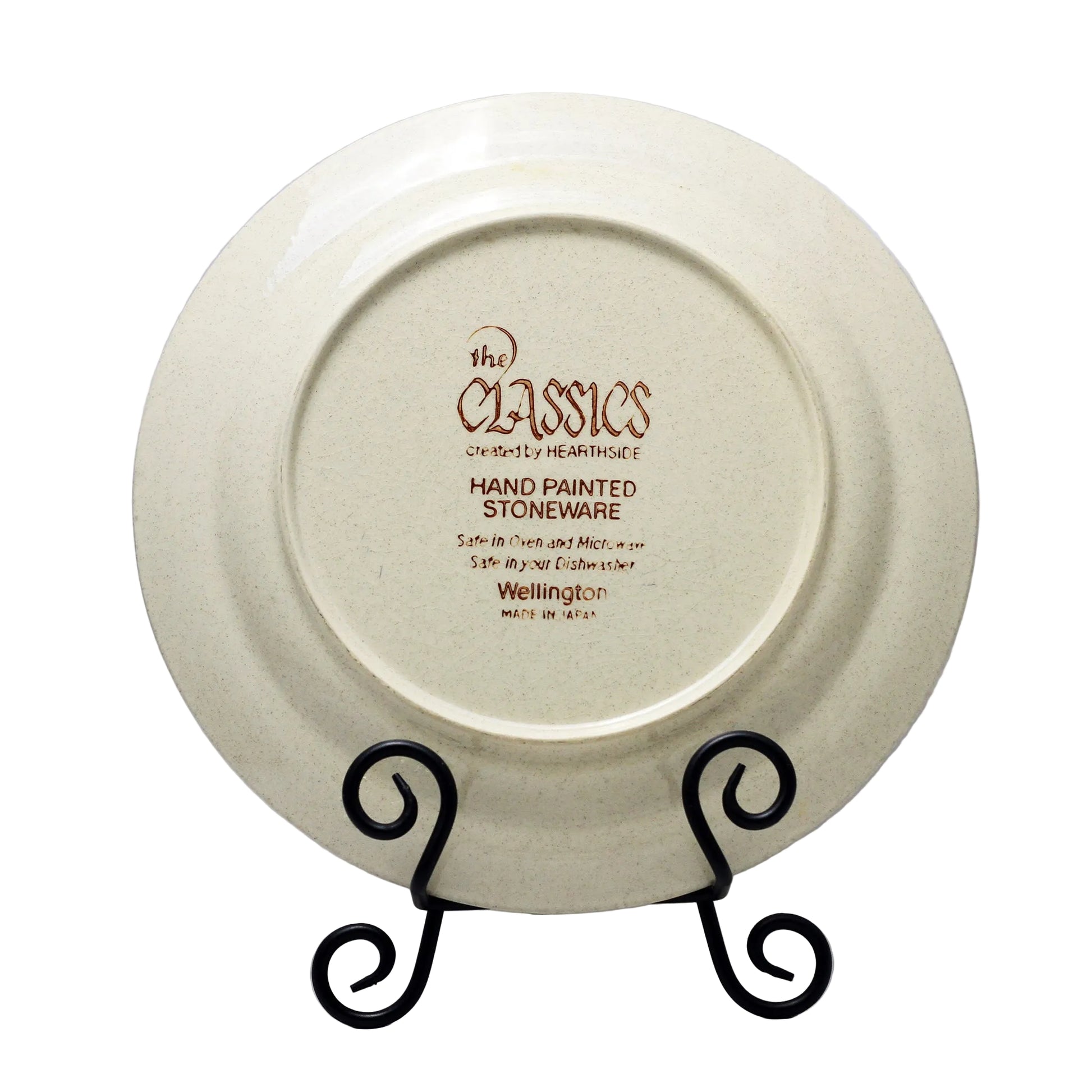 Hearthside Wellington Dinner Plate | Mid-Century Stoneware Japan