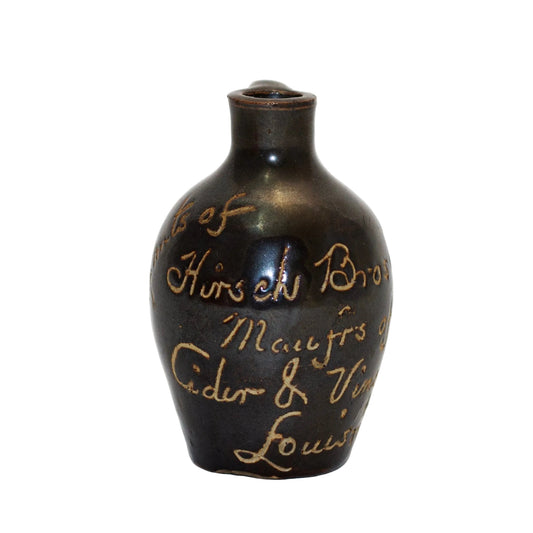 Miniature HIRSCH BROS. & CO. SCRATCH JUG (2 ⅞") Circa 1890 to 1910