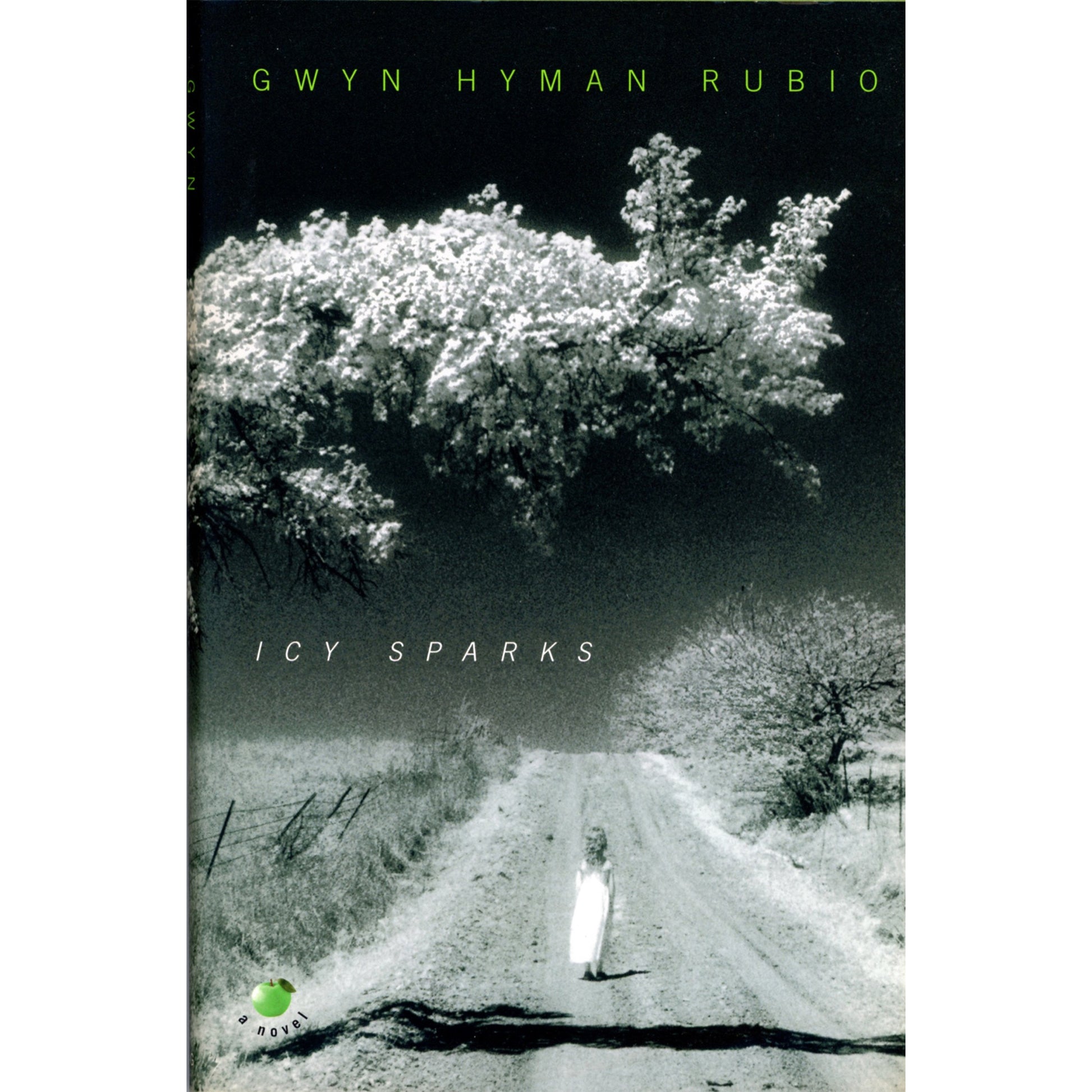 Signed first edition of Icy Sparks by Gwyn Hyman Rubio. 1998 Viking Penguin hardcover with dust jacket and author inscription. Oprah Book Club title. Cover