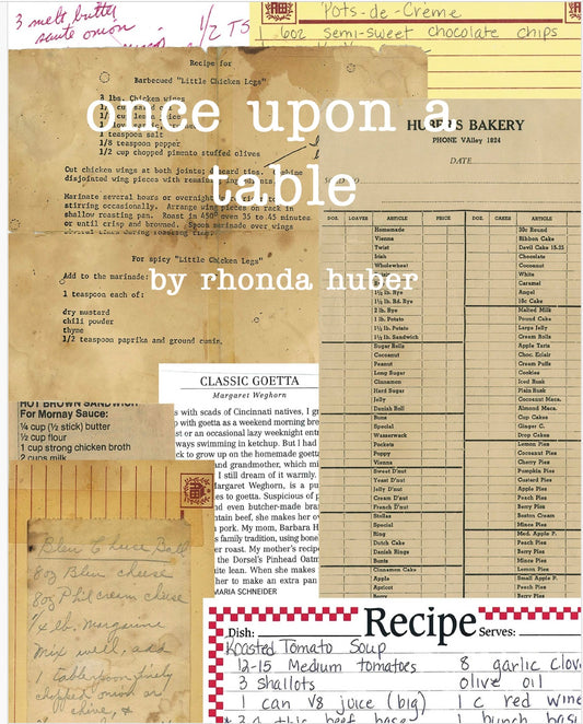 Once Upon a Table, A Collection of Recipes