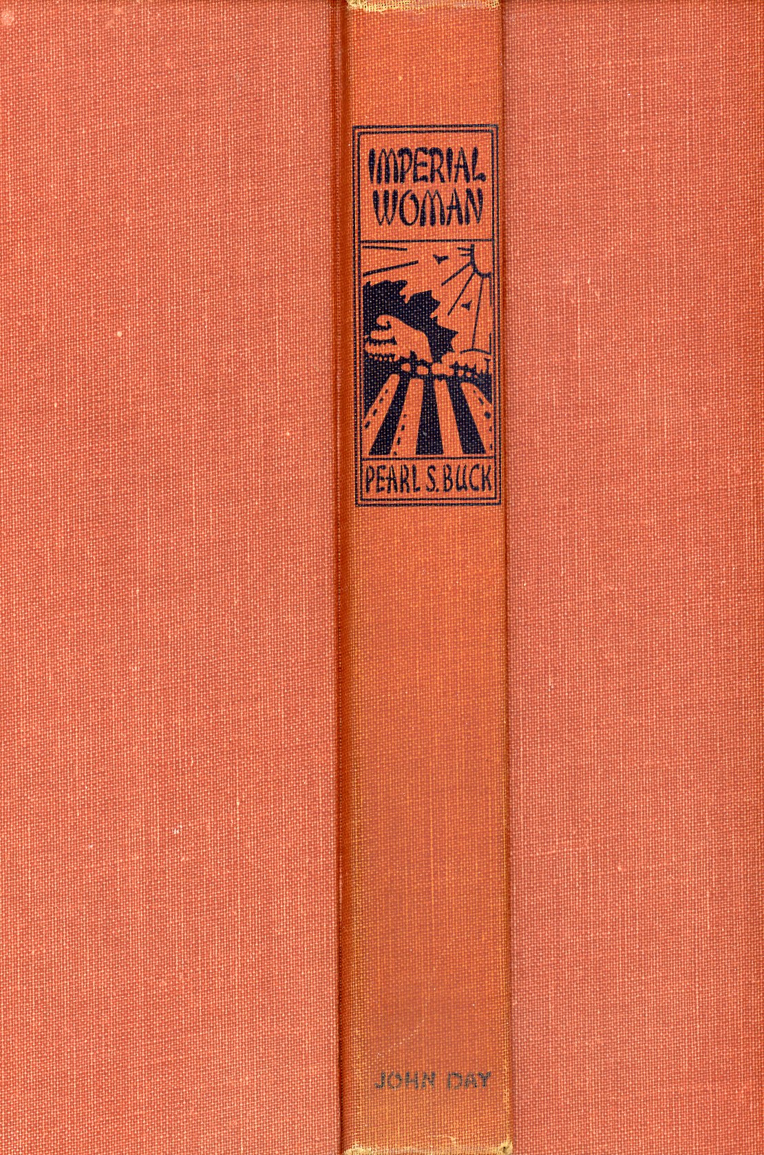 IMPERIAL WOMAN by Pearl Buck First Edition ©1956 SPINE