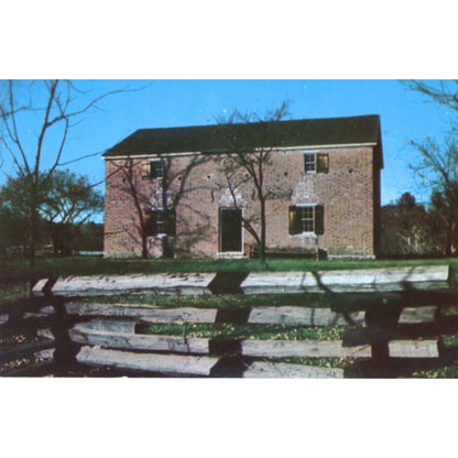 Little Cedar Grove Baptist Church Brookville Indiana Vintage Postcard