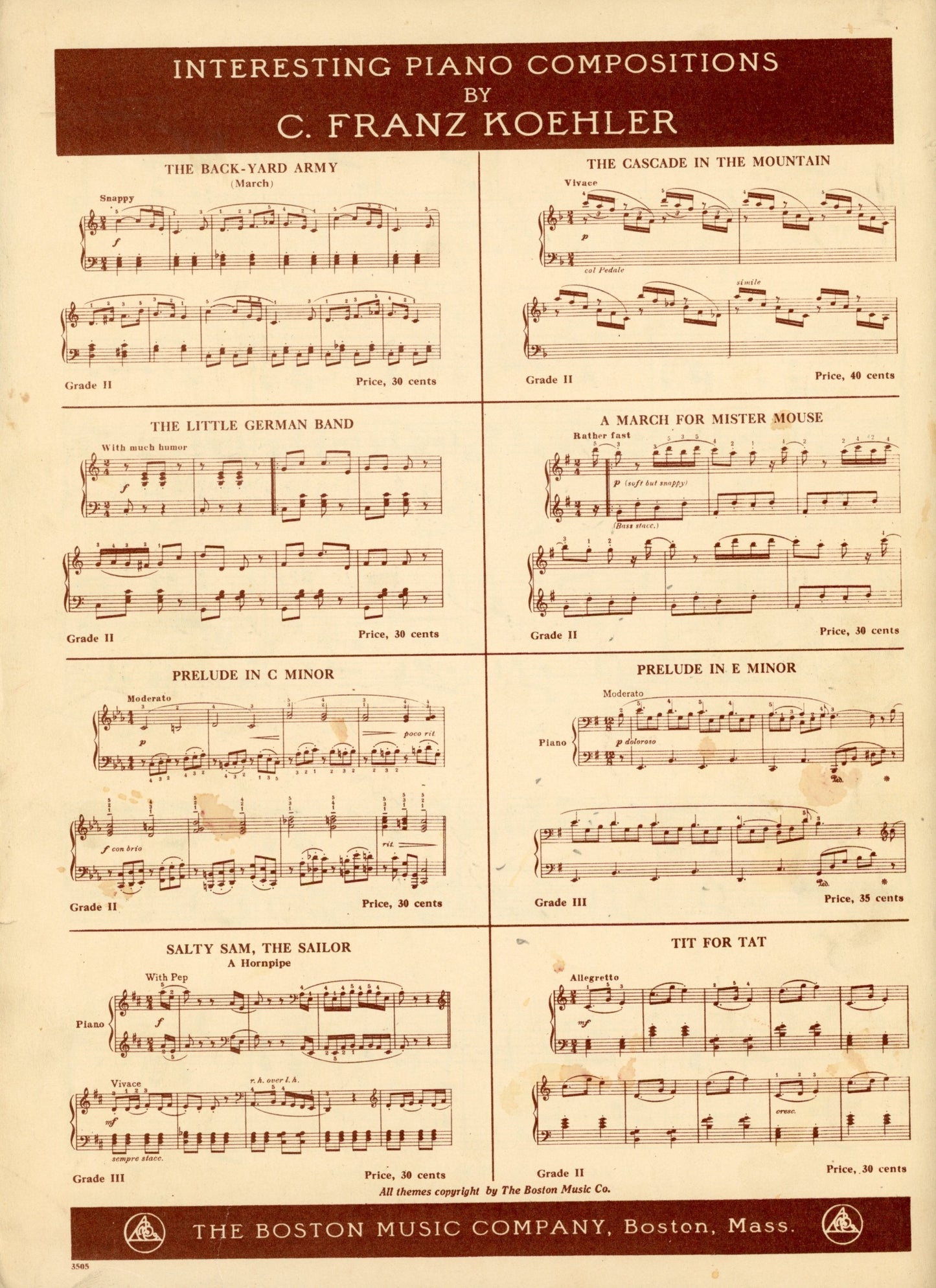 JITTERBUGS by Stanford King Vintage Sheet Music ©1946