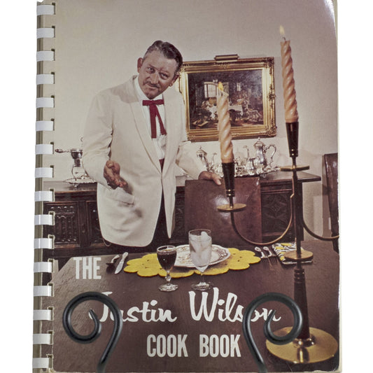 THE JUSTIN WILSON COOKBOOK Reliure spirale ©1965