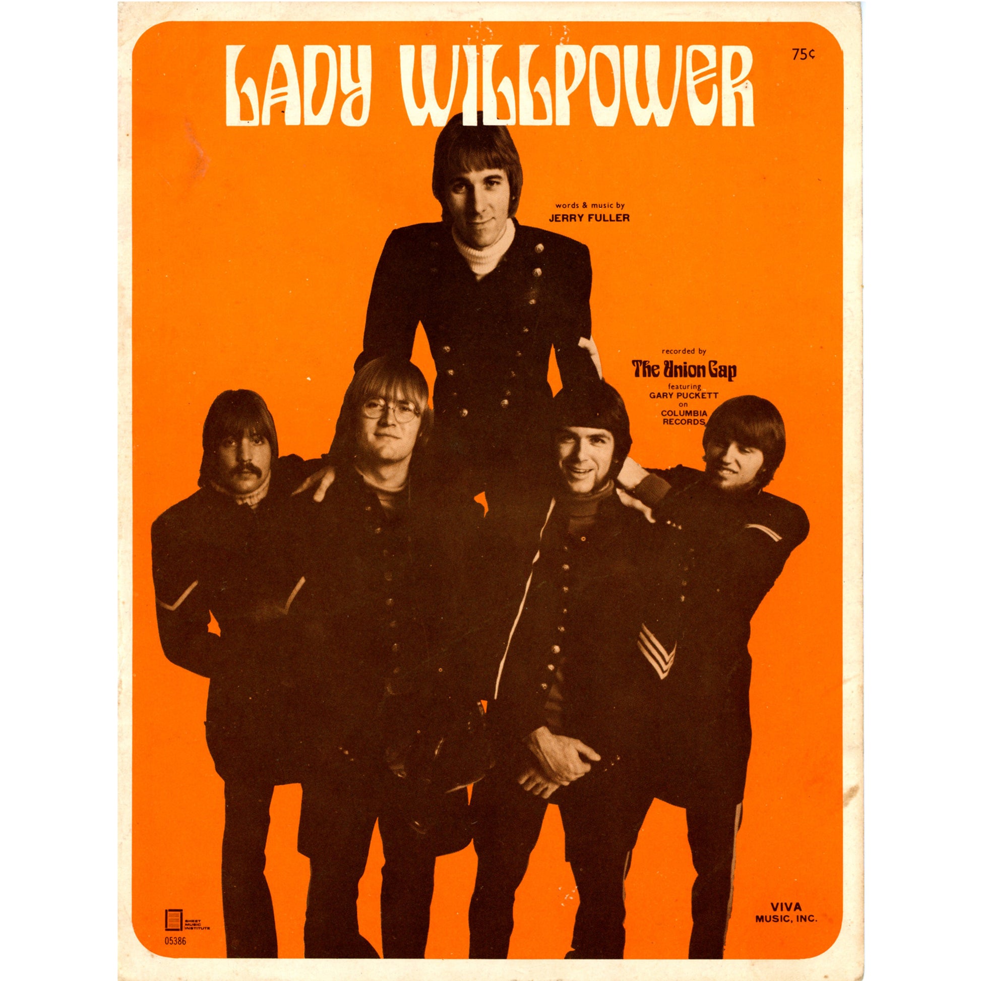 LADY WILLPOWER Gary Puckett and The Union Gap ©1968 COVER