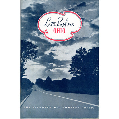 Let’s Explore Ohio – 1941 SOHIO Travel Guidebook (3rd Edition) Cover