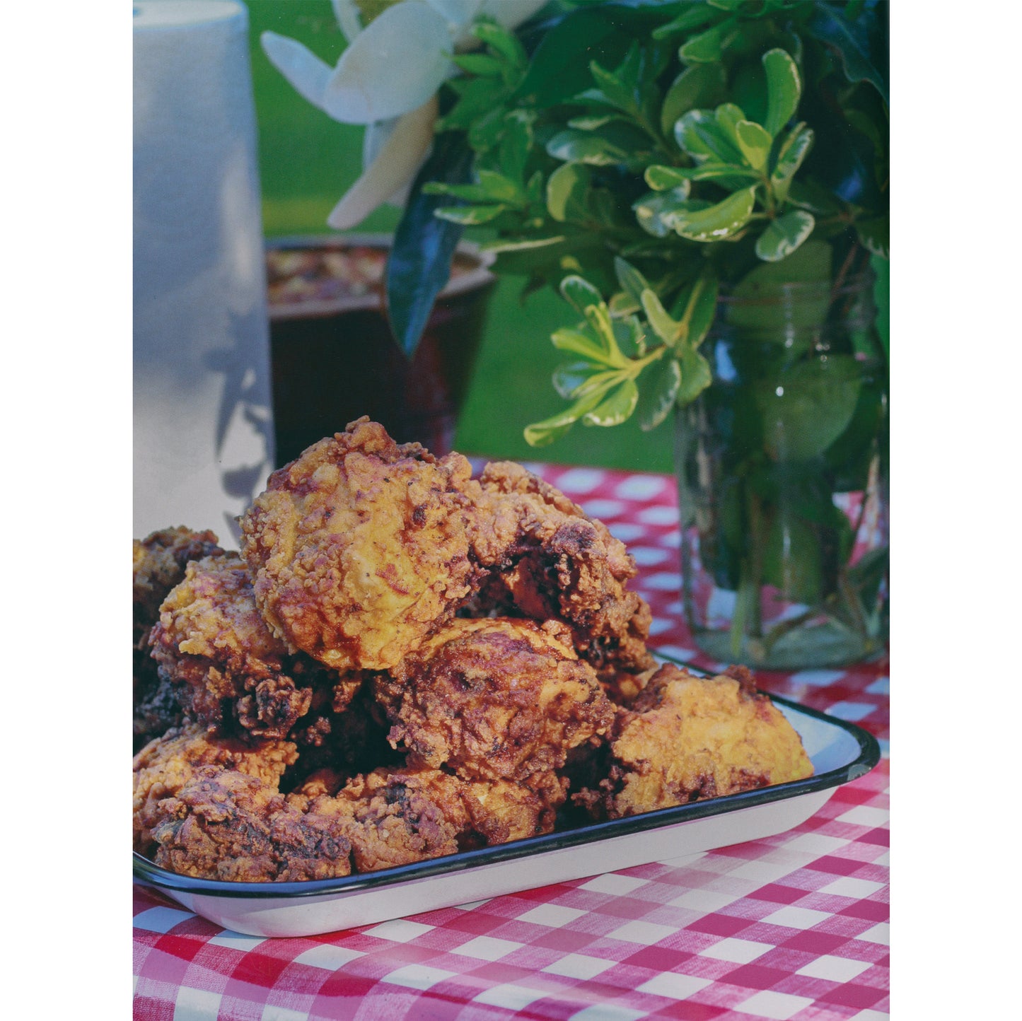 Stacy Lyn Harris’s 2024 Southern cookbook featuring 80+ recipes, hospitality tips, and full‑page photography. Near‑mint hardcover. Fried chicken photograph