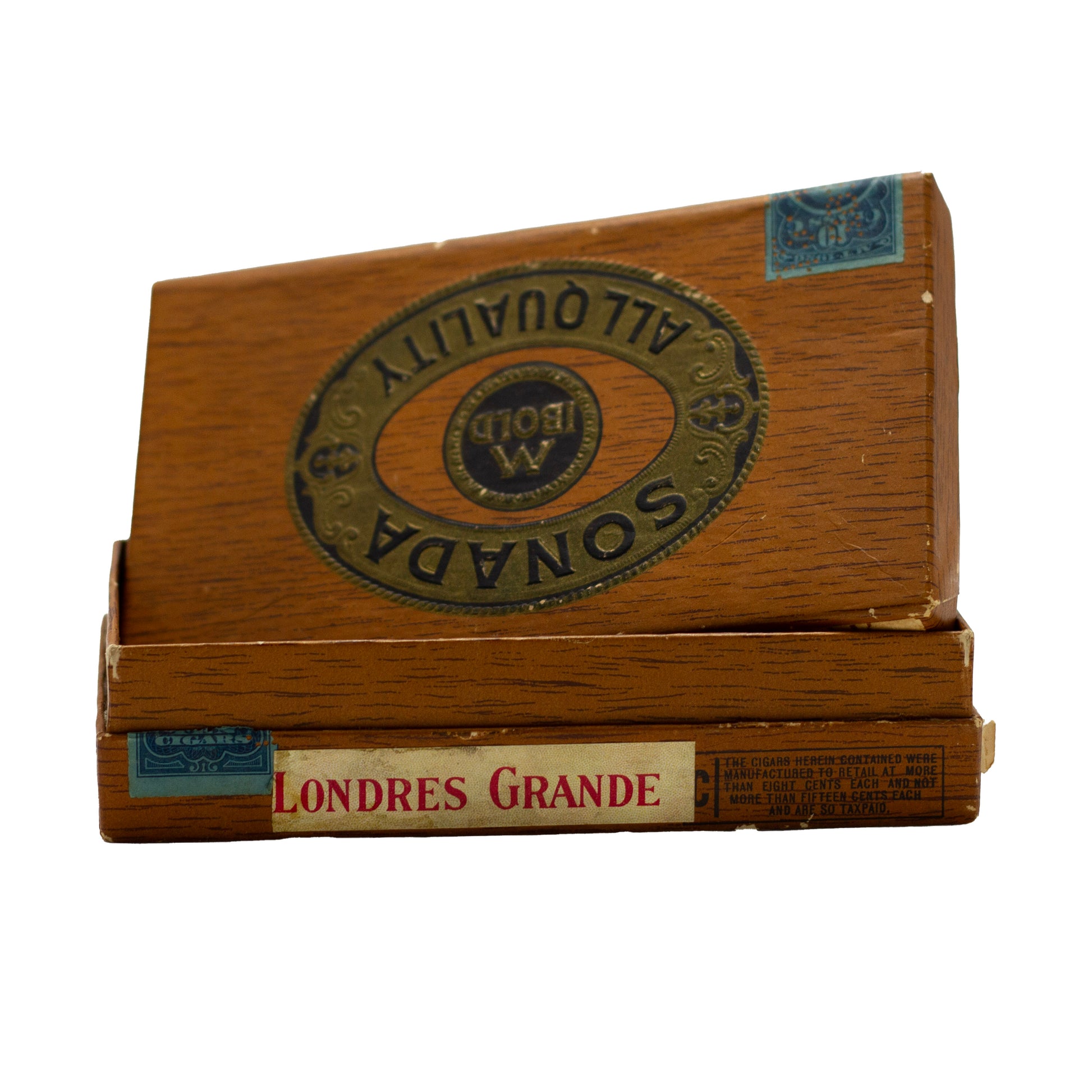 Sonada Cigar Box – Michael Ibold Cincinnati – Londres Grande Sticker
