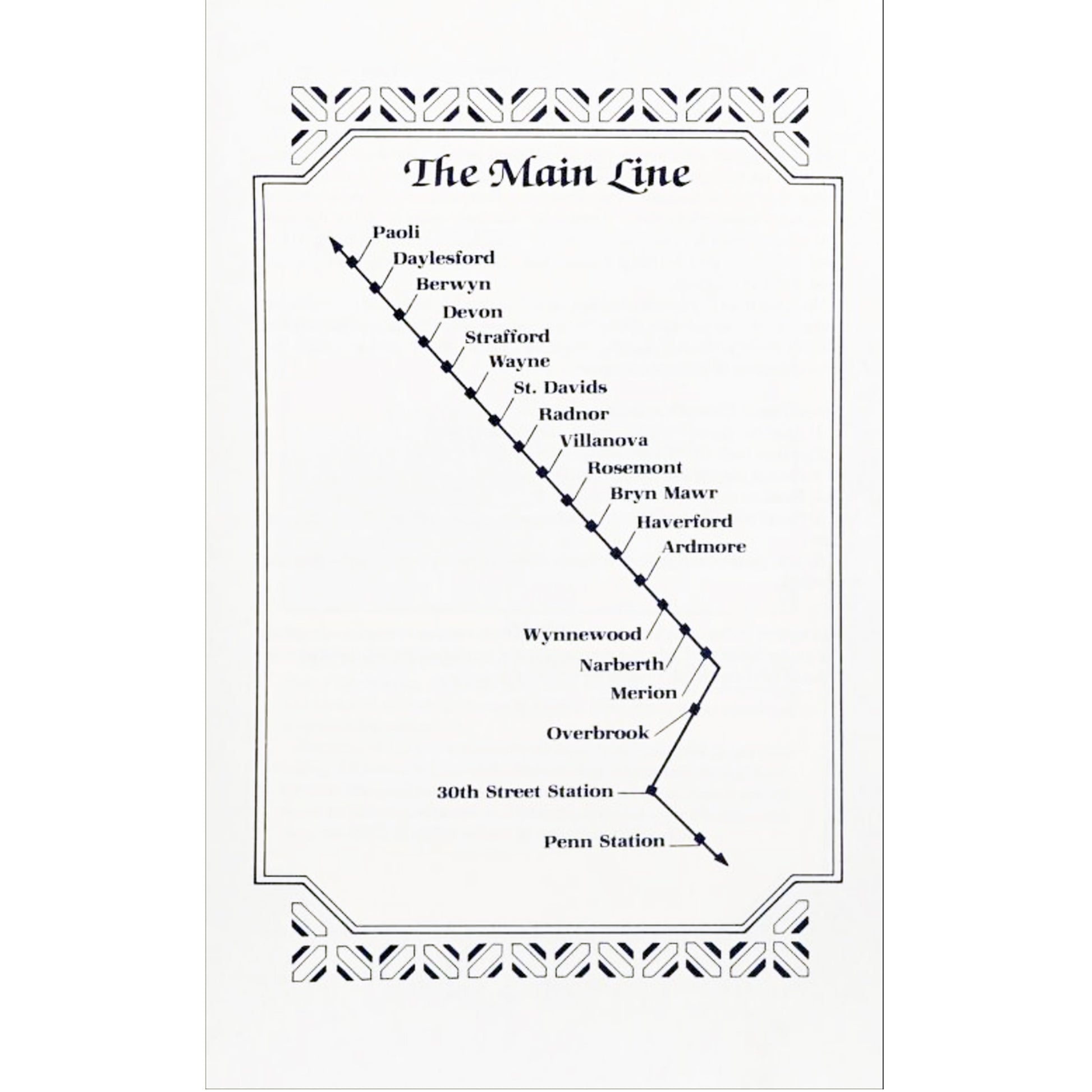 Philadelphia Main Line Classics – 700‑Recipe Community Cookbook (1982) 700+ recipes from the Philadelphia Main Line with train‑station illustrations, history, and community favorites; The Main Line