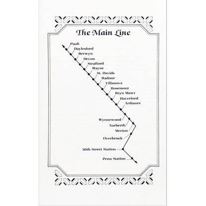 Philadelphia Main Line Classics – 700‑Recipe Community Cookbook (1982) 700+ recipes from the Philadelphia Main Line with train‑station illustrations, history, and community favorites; The Main Line