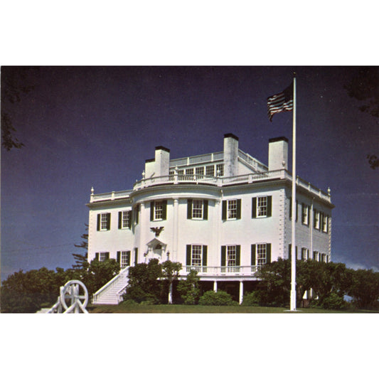 Montpelier Knox Mansion Thomaston Maine | Vintage Exterior Postcard